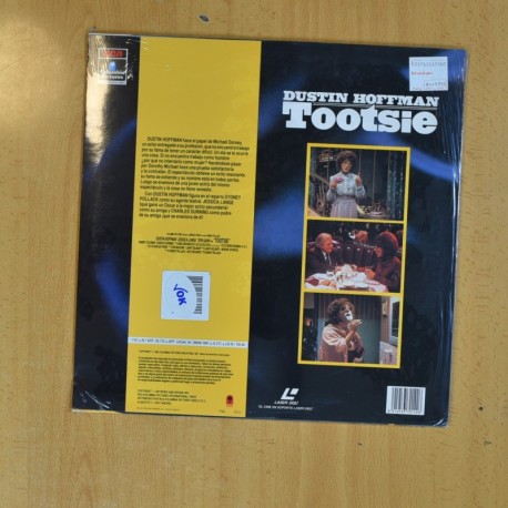 TOOTSIE - LASERDISC