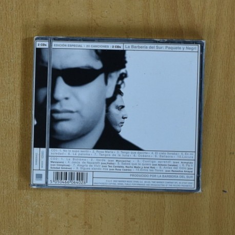 LA BARBERIA DEL SUR - NEGRI Y PAQUETE - CD