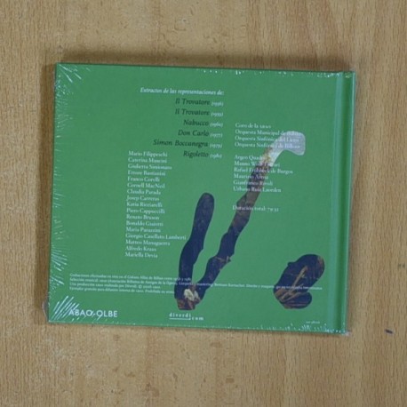 VERDI - VIVE VERDI - CD