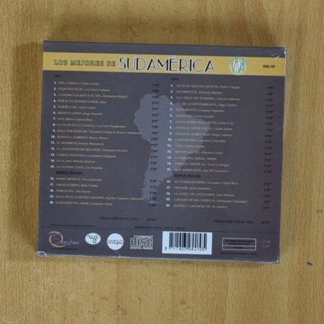 VARIOS - LOS MEJORES DE SUDAMERICA - 2 CD
