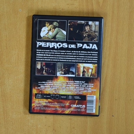 PERROS DE PAJA - DVD