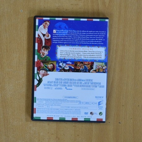 ARTHUR CHRISTMAS OPERACION REGALO - DVD