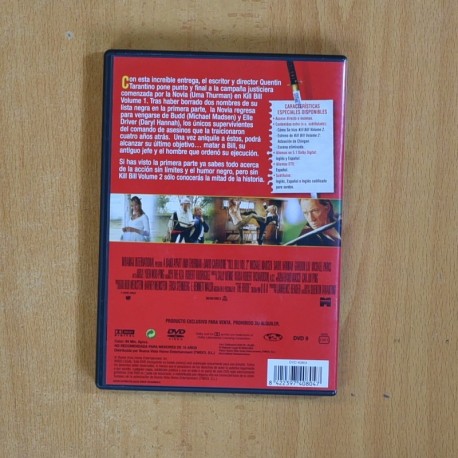 KILL BILL VOLUME 2 - DVD