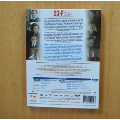 23 F EL DIA MAS DIFICIL DEL REY - DVD
