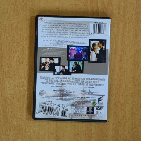 CLOSER - DVD