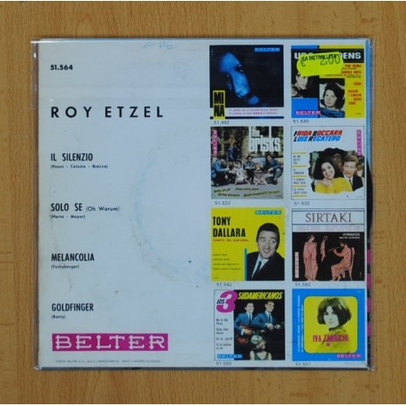 ROY ETZEL - IL SILENZIO + 3 - EP
