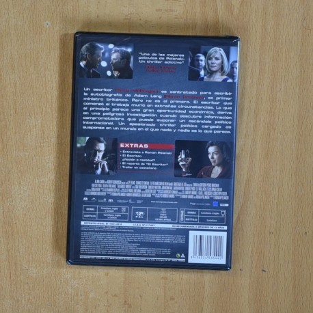 EL ESCRITOR - DVD