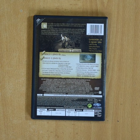EL SEÃOR DE LOS ANILLOS LA COMUNIDAD DEL ANILLO - DVD