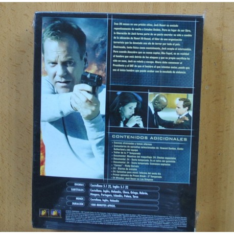 24 - SEXTA TEMPORADA - DVD