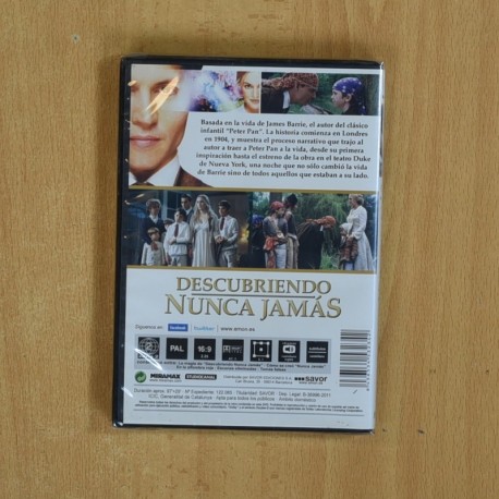 DESCUBRIENDO NUNCA JAMAS - DVD
