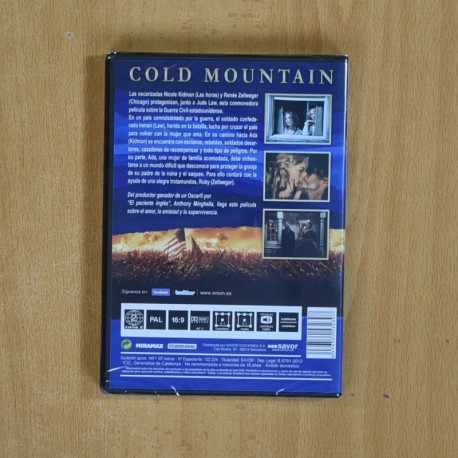 COLD MOUNTAIN - DVD