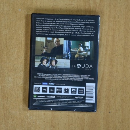 LA DUDA - DVD