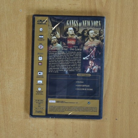 GANGS OF NEW YORK - DVD