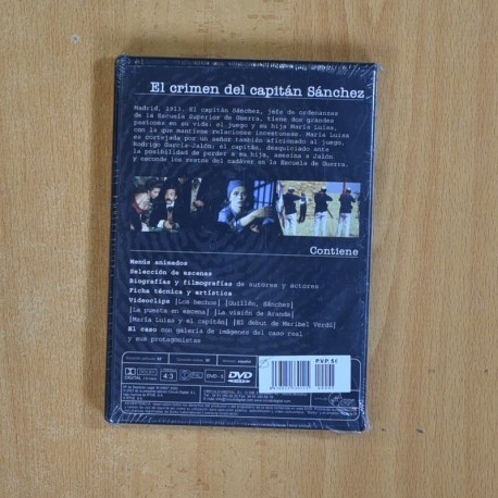 EL CRIMEN DEL CAPITAN SANCHEZ - DVD