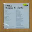 RICCARDO COCCIANTE - LÂ´ALBA / VENDO - SINGLE