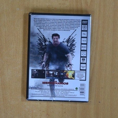 LOS MERCENARIOS - DVD