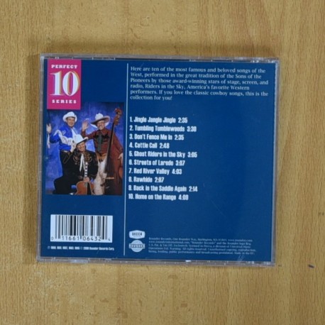 RIDERS IN THE SKY - RIDERS IN THE SKY - CD