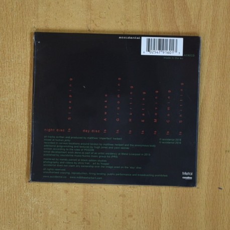 MATTHEW HERBERT - A NUDE THE PERFECT BODY - CD