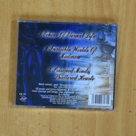 DQAEN OF TEARS - ECHOES - CD