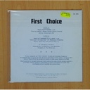 FIRST CHOICE - HOLD YOUR HORSES / NOW IÂ´VE THROWN IT ALL AWAY - SINGLE