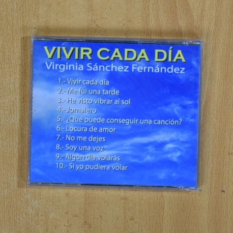 VIRGINIA SANCHEZ - VIVIR CADA DIA - CD