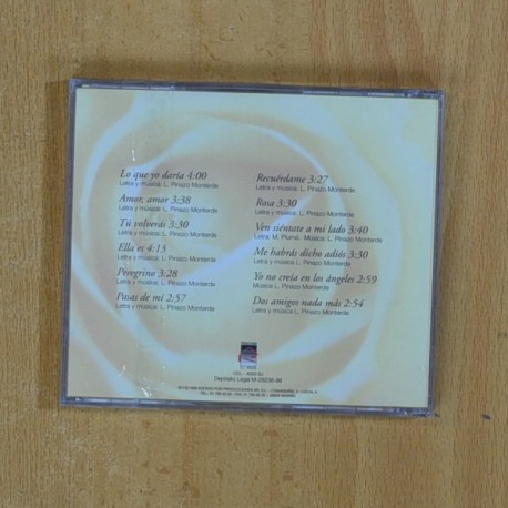 LUIS MIGUEL PINAZO - RECUERDAME - CD