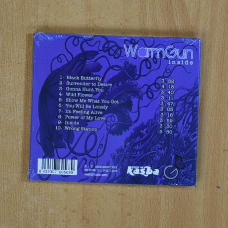 WARM GUN - INSIDE - CD