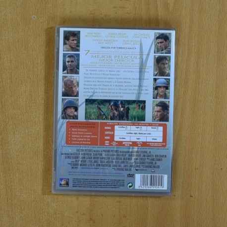 LA DELGADA LINEA ROJA - DVD