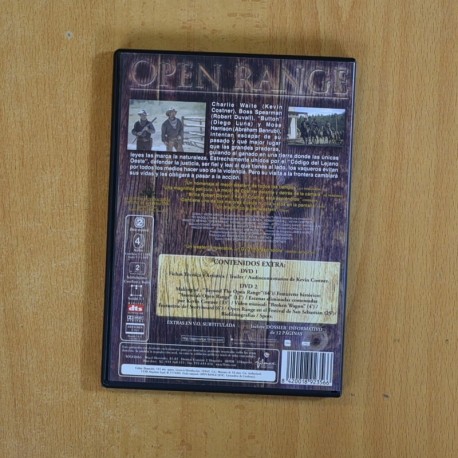 OPEN RANGE - DVD