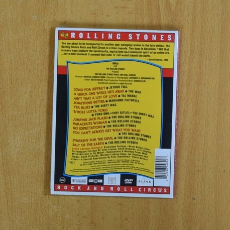 THE ROLLING STONES - ROCK AND ROLL CIRCUS - DVD