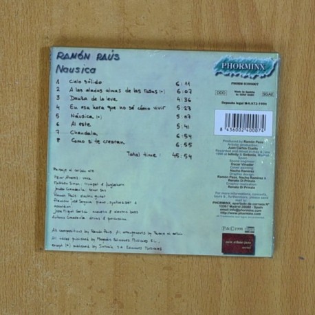 RAMON PAUS - NAUSICA - CD