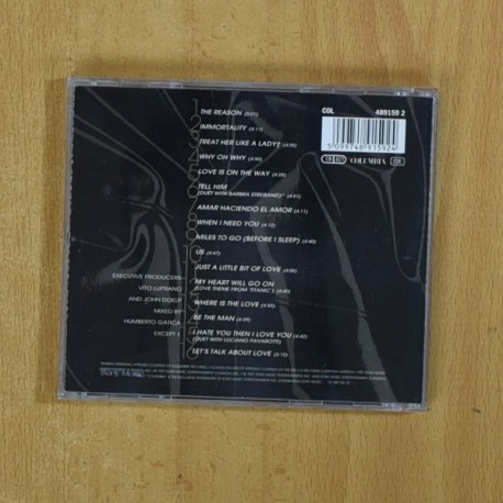 CELINE DION - LETS TALK ABOUT LOVE - CD