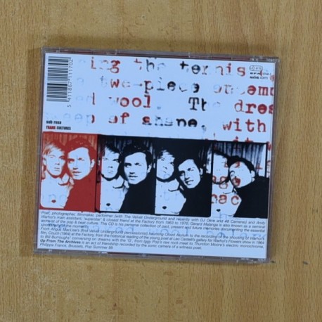 GERARD MALANGA - UP FROM THE ARCHIVES - CD