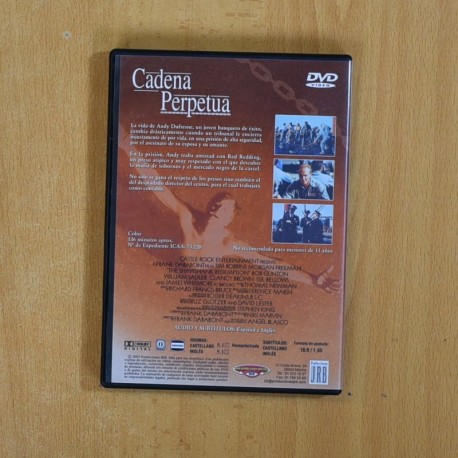 CADENA PERPETUA - DVD