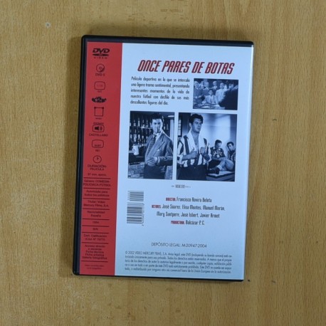 ONCE PARES DE BOTAS - DVD