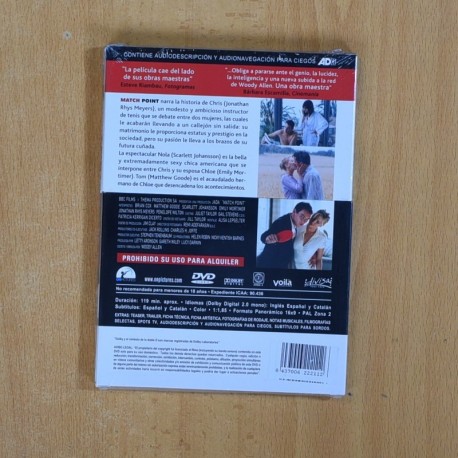 MATCH POINT - DVD