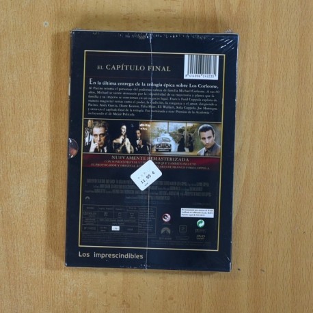 EL PADRINO PARTE III - DVD