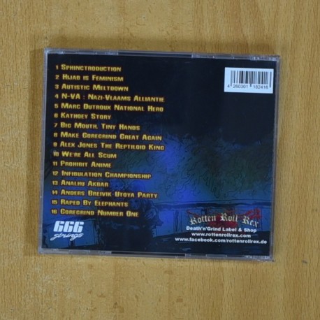 BRUTAL SPHINCTER - POOLITICAL GOREGRIND - CD