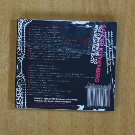 SANDER KLEINENBERG - THIS IS EVERYBODY TOO RENAISSANCE - 2 CD