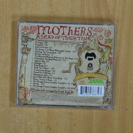 MOTHERS - AHEAD OF THEIR TIME - CD