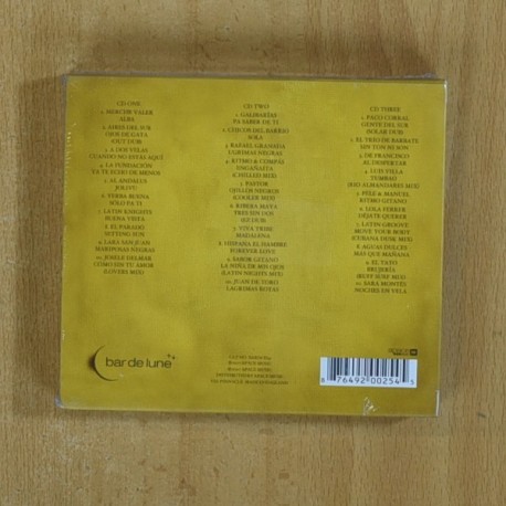 VARIOS - FLAMENCO LOUNGE - 3 CD