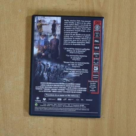 EL HUNDIMIENTO - DVD
