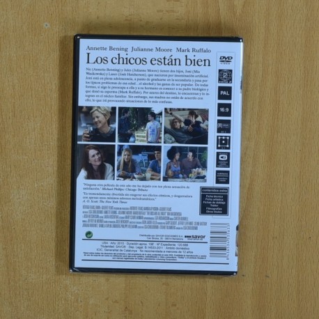 LOS CHICOS ESTAN BIEN - DVD