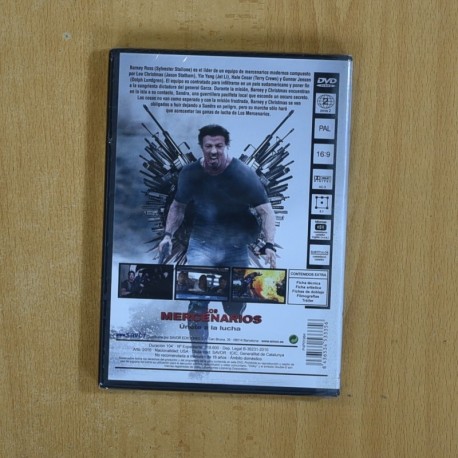LOS MERCENARIOS - DVD