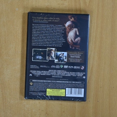 EL CURIOSO CASO DE BENJAMIN BUTTON - DVD