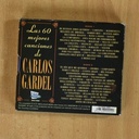 CARLOS GARDEL - LAS MEJORES CANCIONES DE CARLOS GARDEL - 2 CD