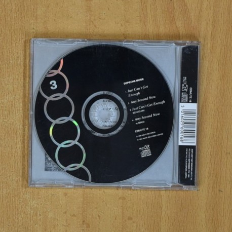 DEPECHE MODE - JUST CANT GET ENOUGH - CD SINGLE