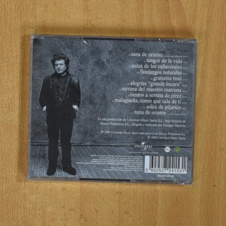 ENRIQUE MORENTE - FLAMENCO EN DIRECTO - CD