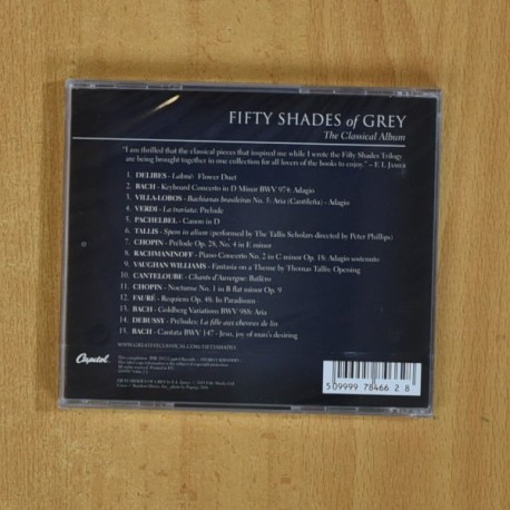 VARIOS - CINCUENTA SOMBRAS DE GREY - CD