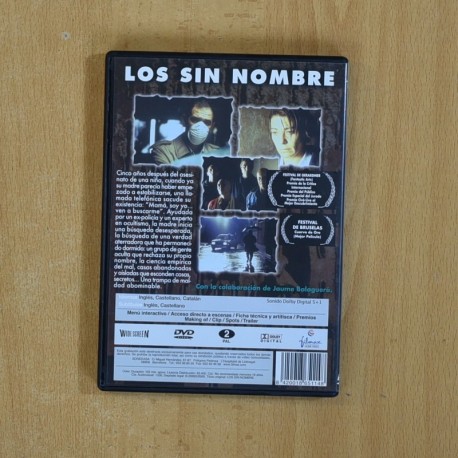 LOS SIN NOMBRE - DVD